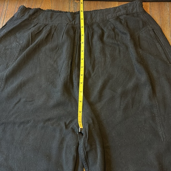 Jules of Morocco Wide Leg Cropped Side Slit Pants - Picture 6 of 11